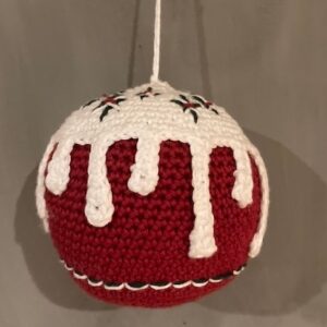 Virkmönster Droppande Julgranskula