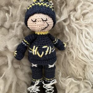 Virkmönster Lilla Supportern HV71
